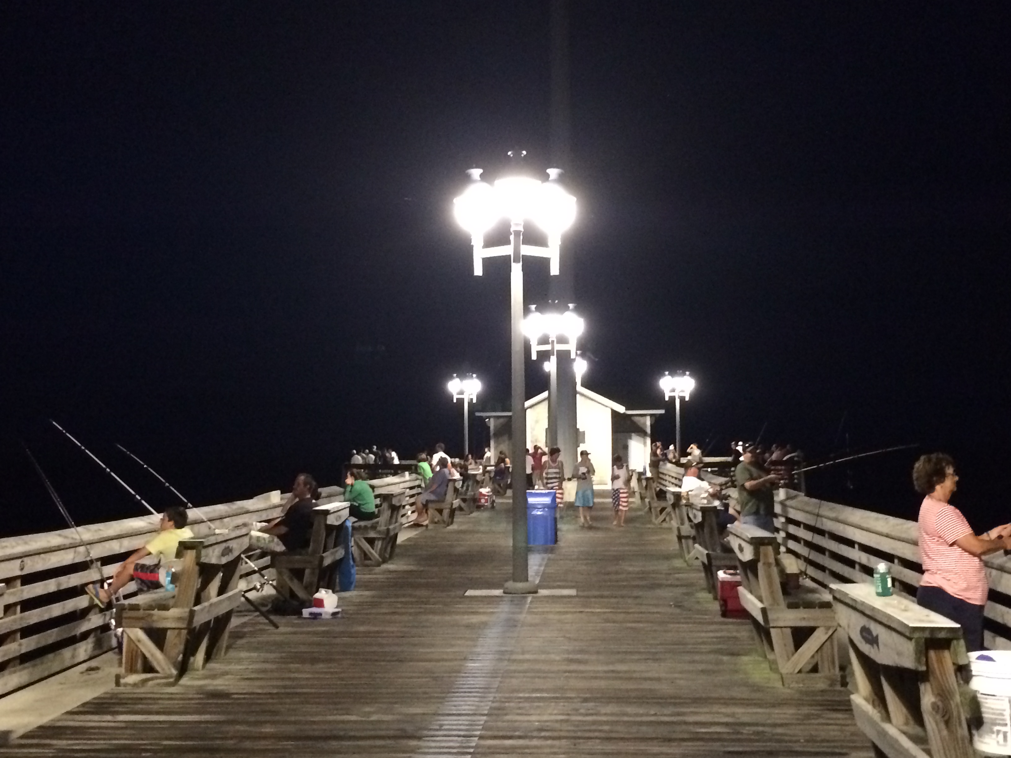 Night-time Pier Fishing - Capt Tony's Walkingangler